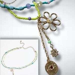 🌟Free People DISCONTINUED Waikiki Belly Chain Tan NWT